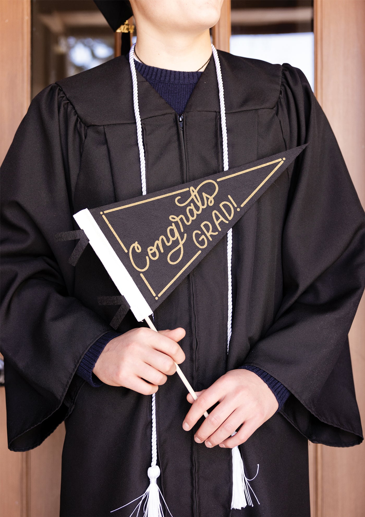 PLHB253 - Congrats Grad Felt Pennant Banner