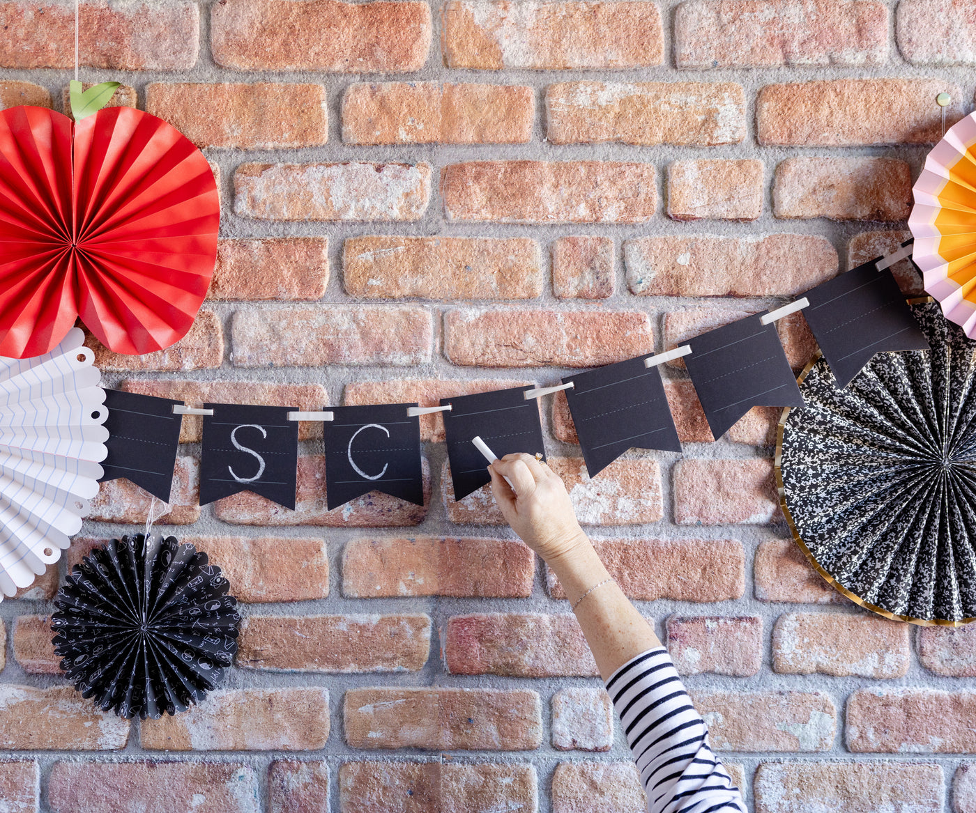 PLHB272 - Chalkboard Writable Paper Banner