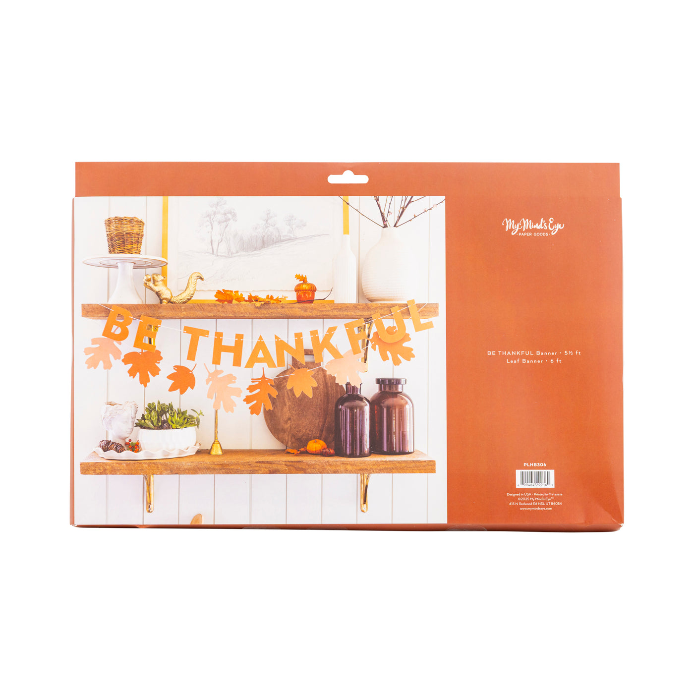 PLHB306 - Give Thanks Paper Banner Set
