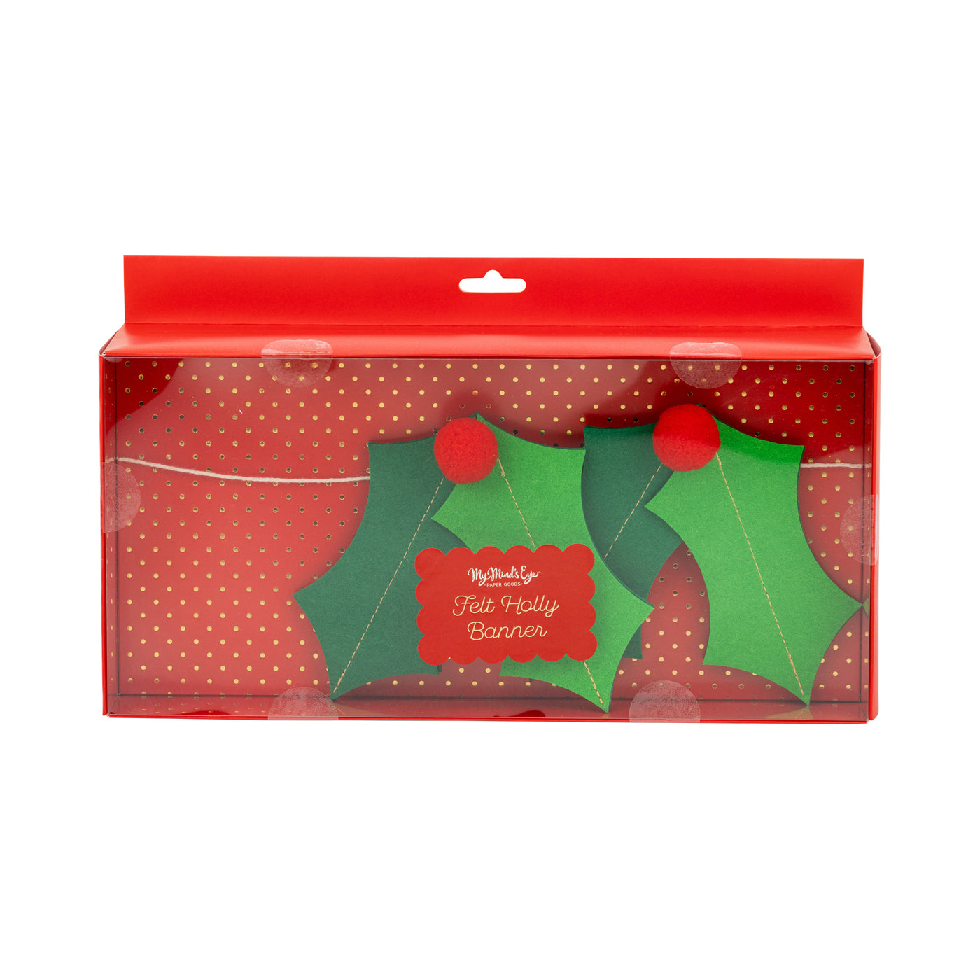 PLHB339 - Holly Felt Banner