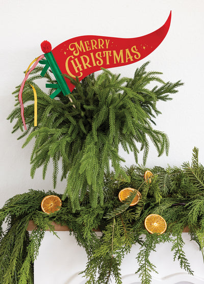 PLHB363 - Merry Christmas Felt Pennant Banner