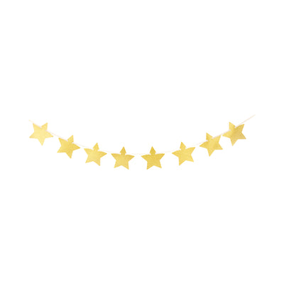 PLHB374 - Chunky Gold Glitter Star Banner