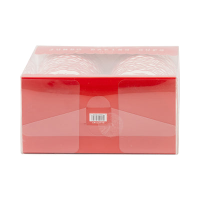 PLJC2163 - JUMBO Traditional Santa Deer 8 oz Baking Cups