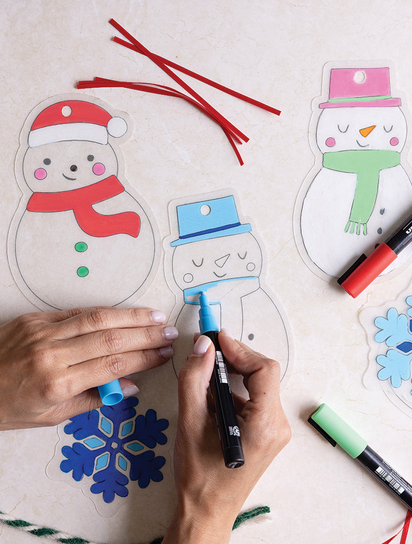 PLKC132 - Christmas Icons Shrinkable Ornaments