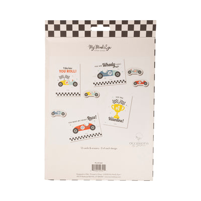 PLKC60 - Race Car Valentines Cards