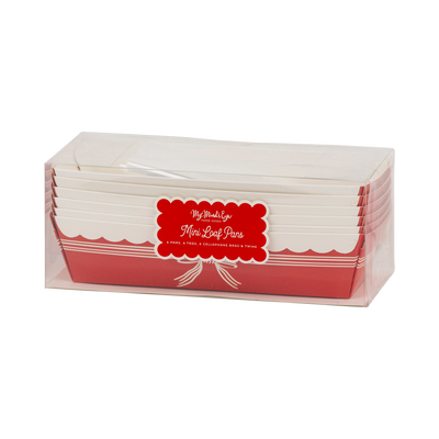 PLLP120 - Red Bow Loaf Pan Set