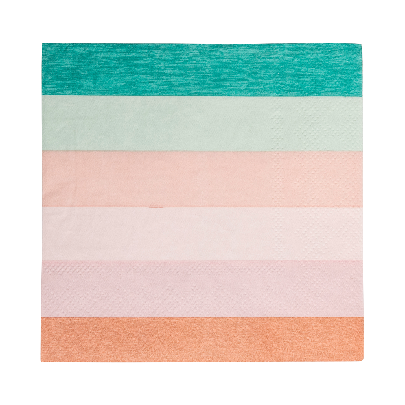 PLMER38 - Mermaid Stripes Cocktail Napkin