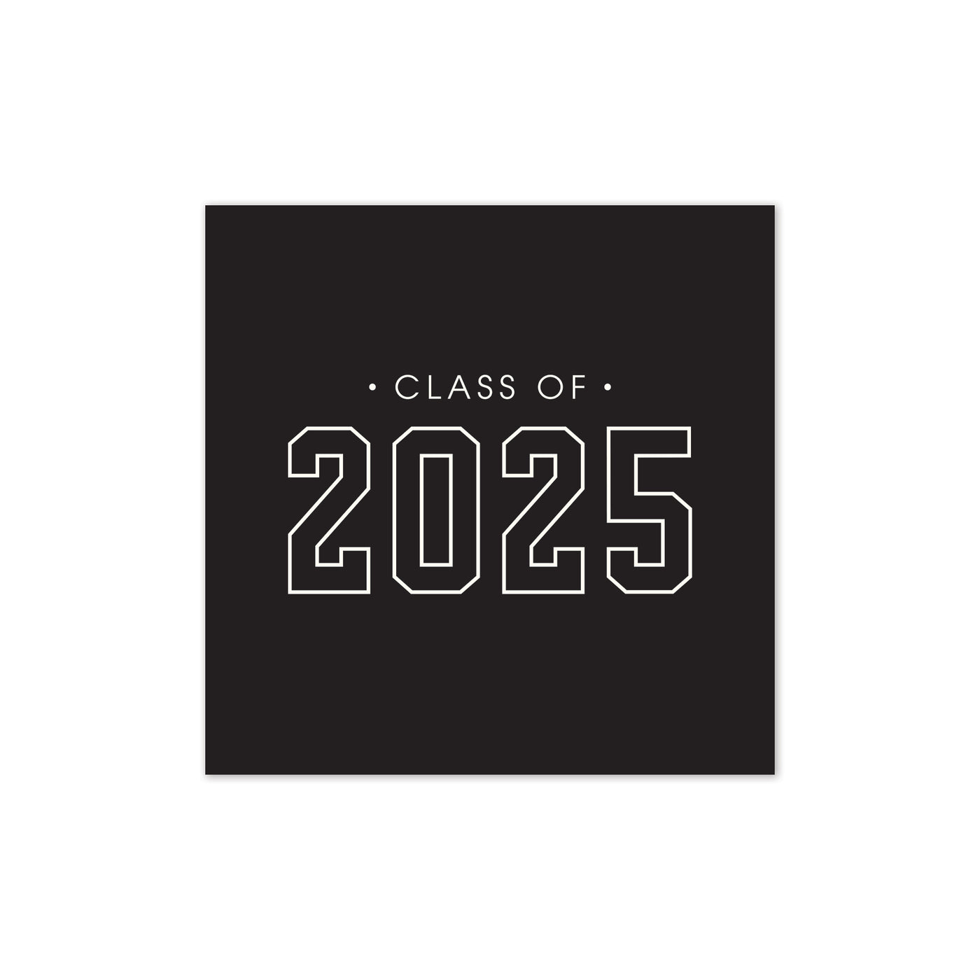 PLNP1099 - Class of 2025 Cocktail Napkin