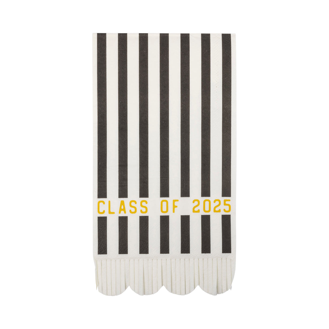 PLNP1132 - Class of 2025 Scallop Fringe Guest Napkin