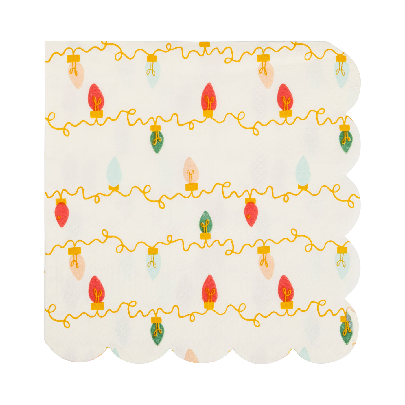 PLNP1568 - Christmas Lights Cocktail Napkin
