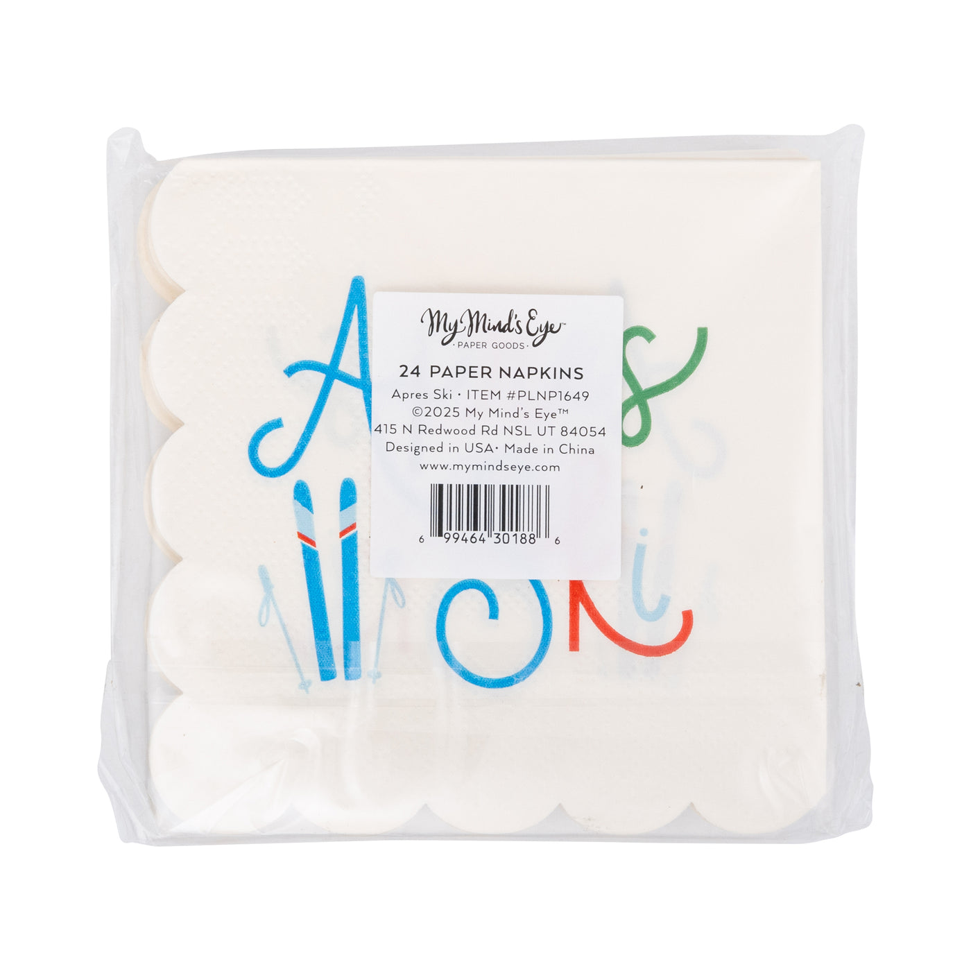 PLNP1649 - Apres Ski Cocktail Napkin