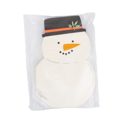 PLNP1667 - Snowman Shaped Guest Napkin
