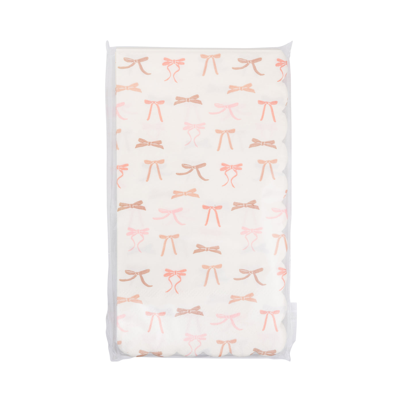 PLNP1735 - Multi Pink Bows Guest Napkin