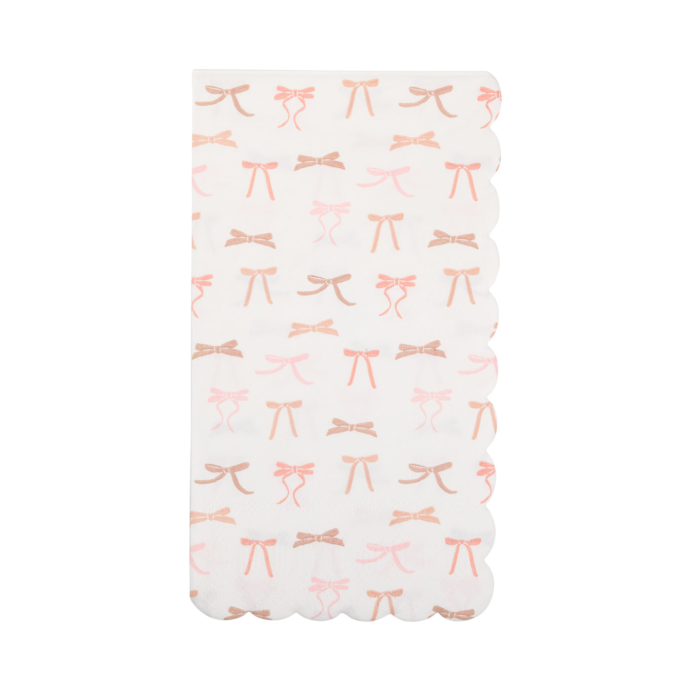 PLNP1735 - Multi Pink Bows Guest Napkin