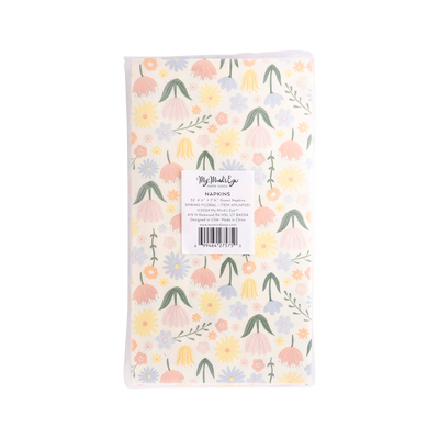 PLNP251 - Spring Floral Paper Dinner Napkin