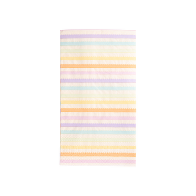 PLNP278 - Rainbow Stripe Paper Dinner Napkin