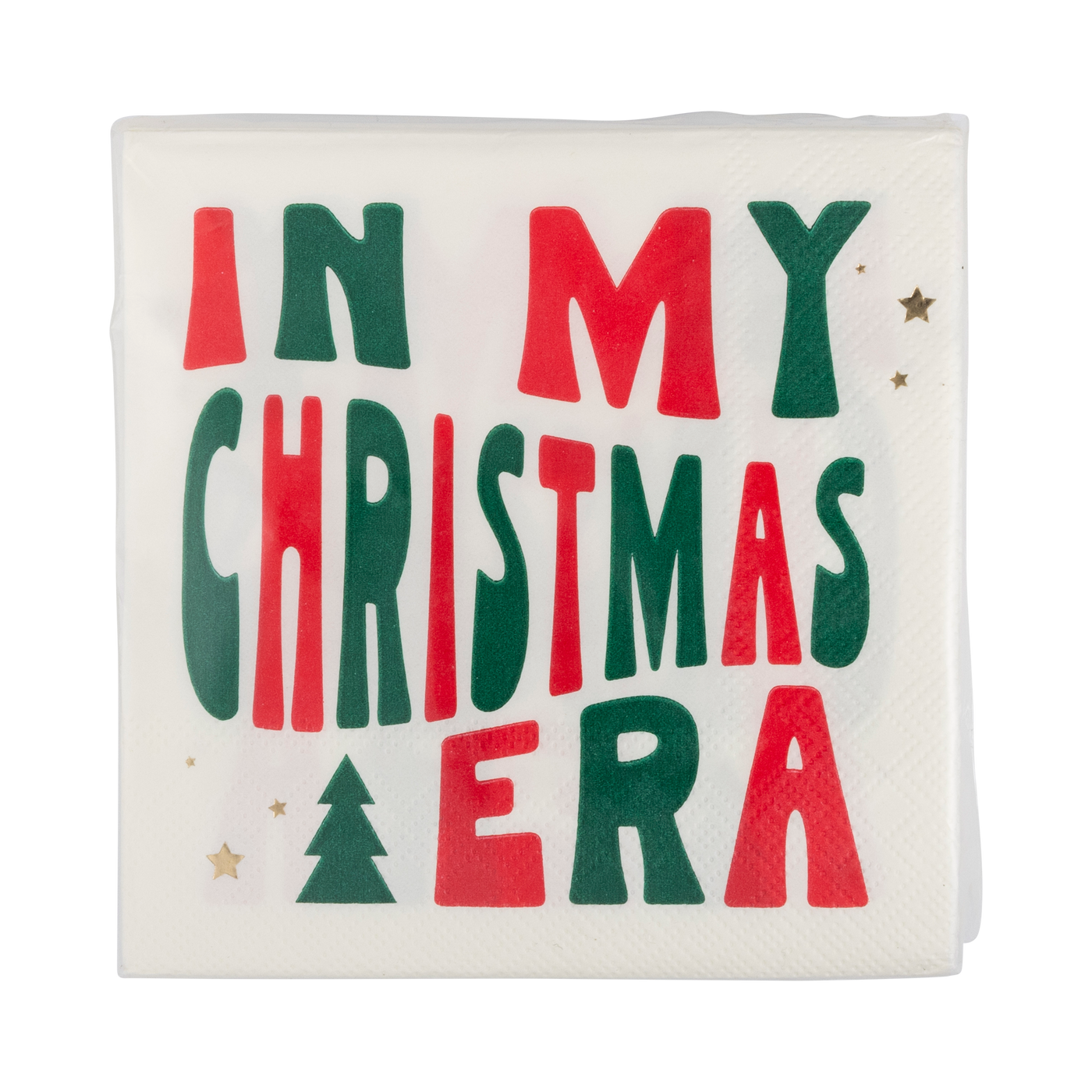 PLNP615 - Christmas Era Cocktail Napkin