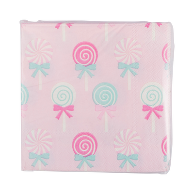 PLNP630 - Lollipop Cocktail Napkin