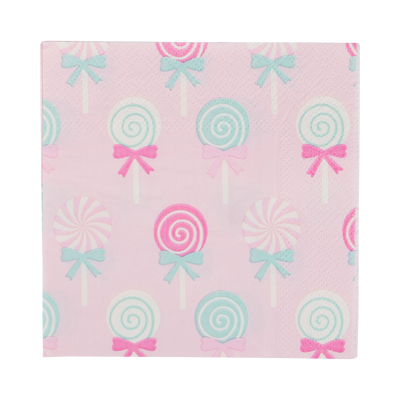 PLNP630 - Lollipop Cocktail Napkin