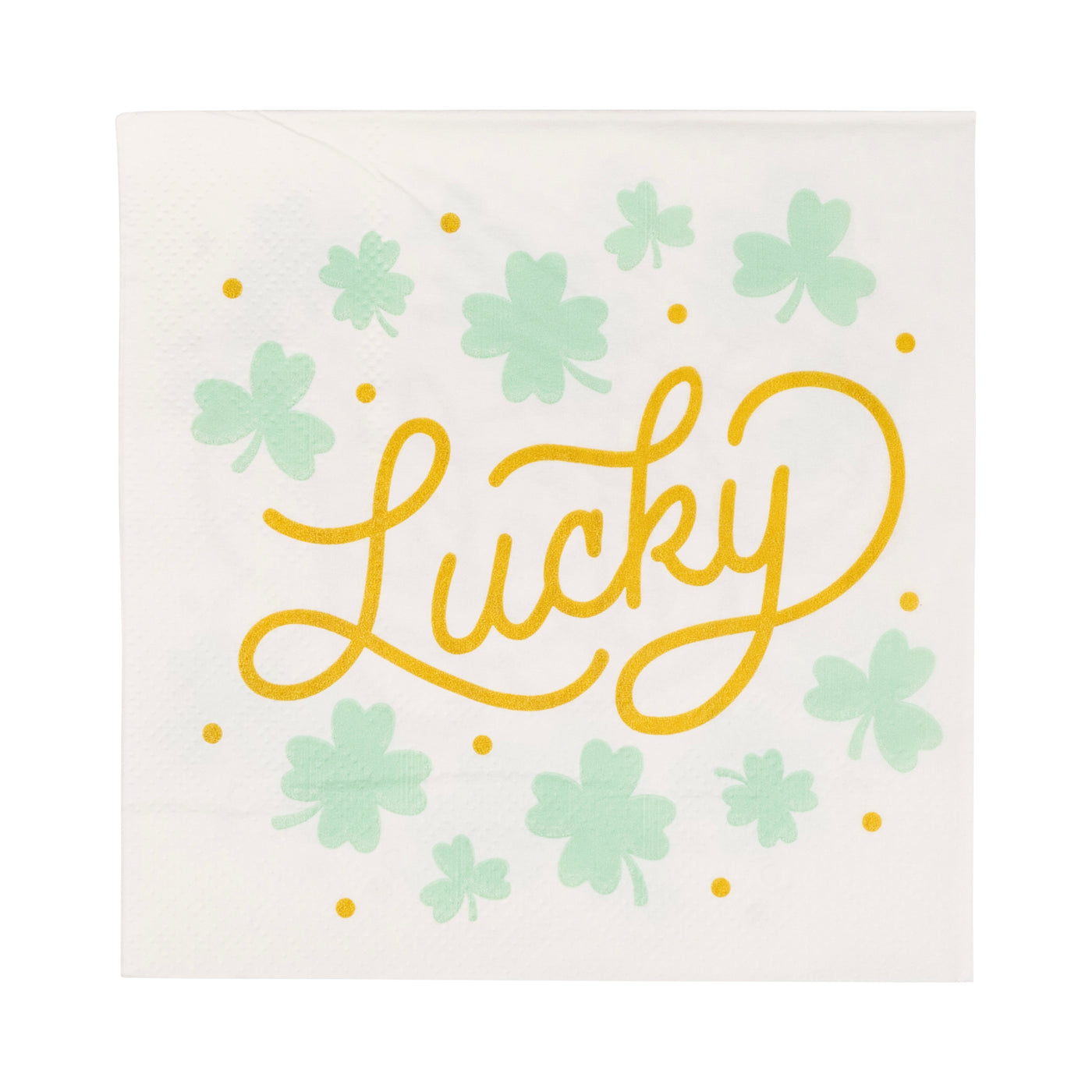 PLNP815 - Foiled Lucky Cocktail Napkin