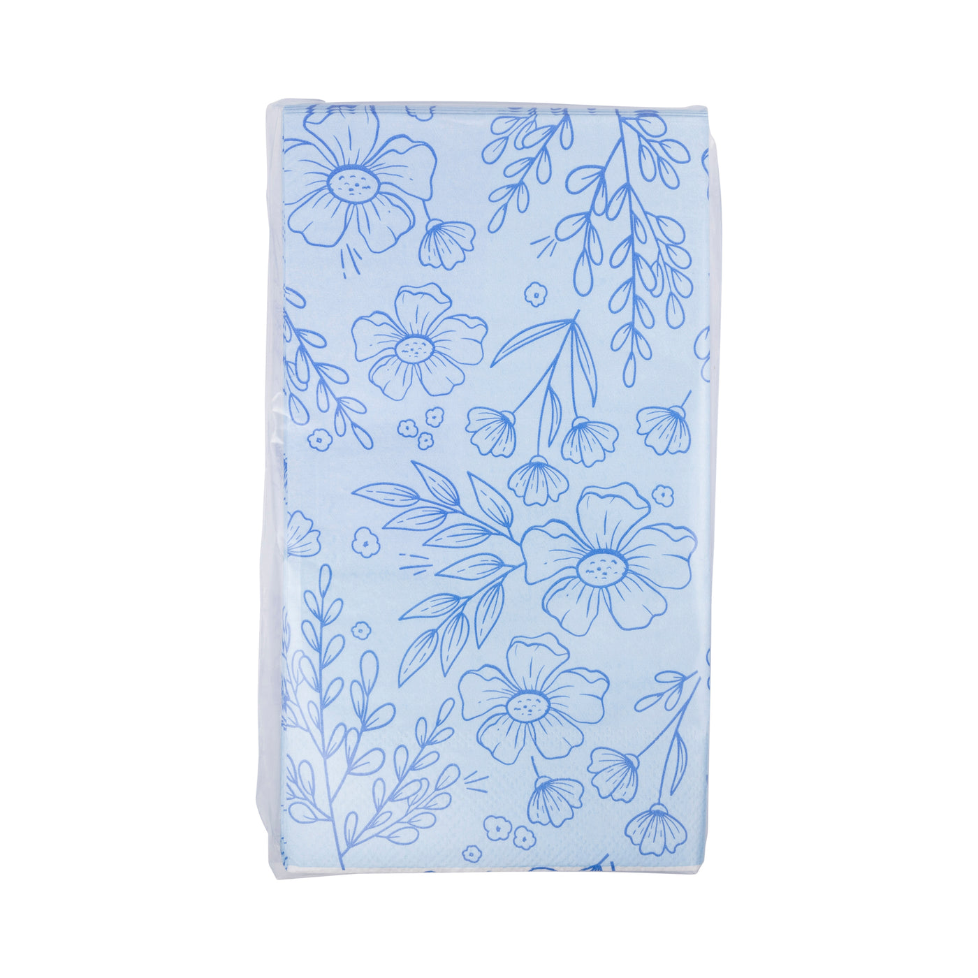 PLNP935 - Blue Floral Guest Napkin