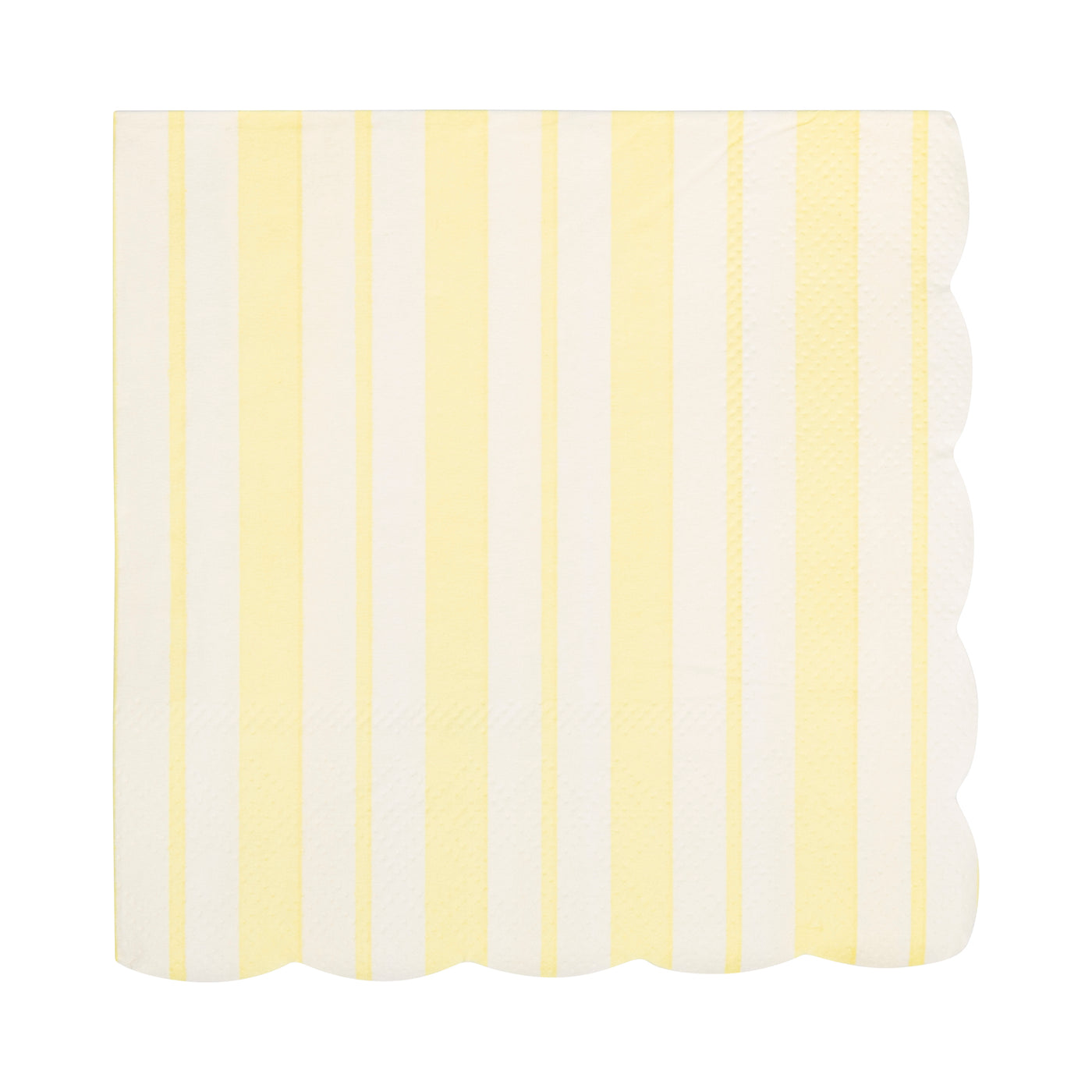 PLNP940 - Striped Scallop Cocktail Napkin Set