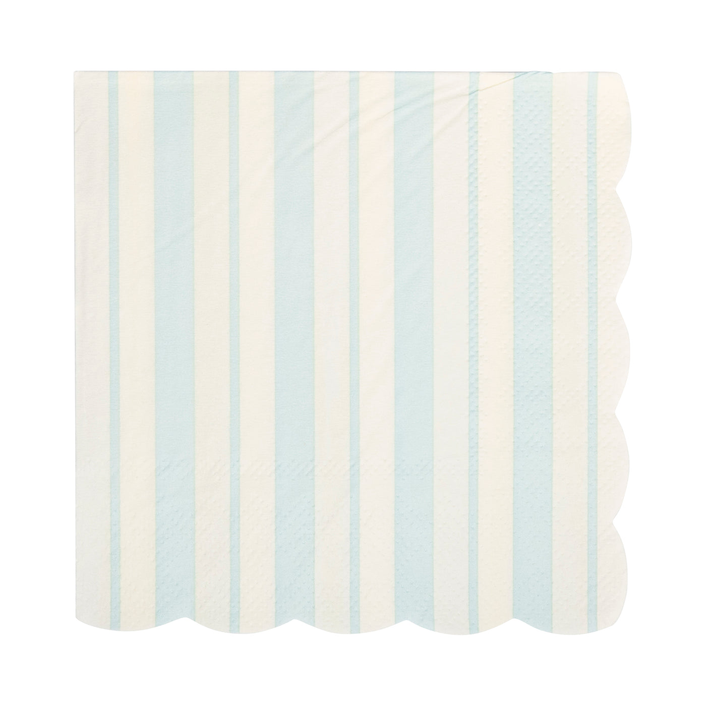 PLNP940 - Striped Scallop Cocktail Napkin Set