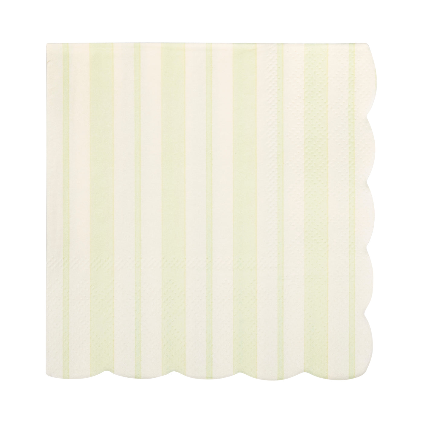 PLNP940 - Striped Scallop Cocktail Napkin Set