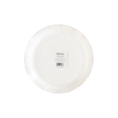 PLPL107 - Flower Fields Paper Plate