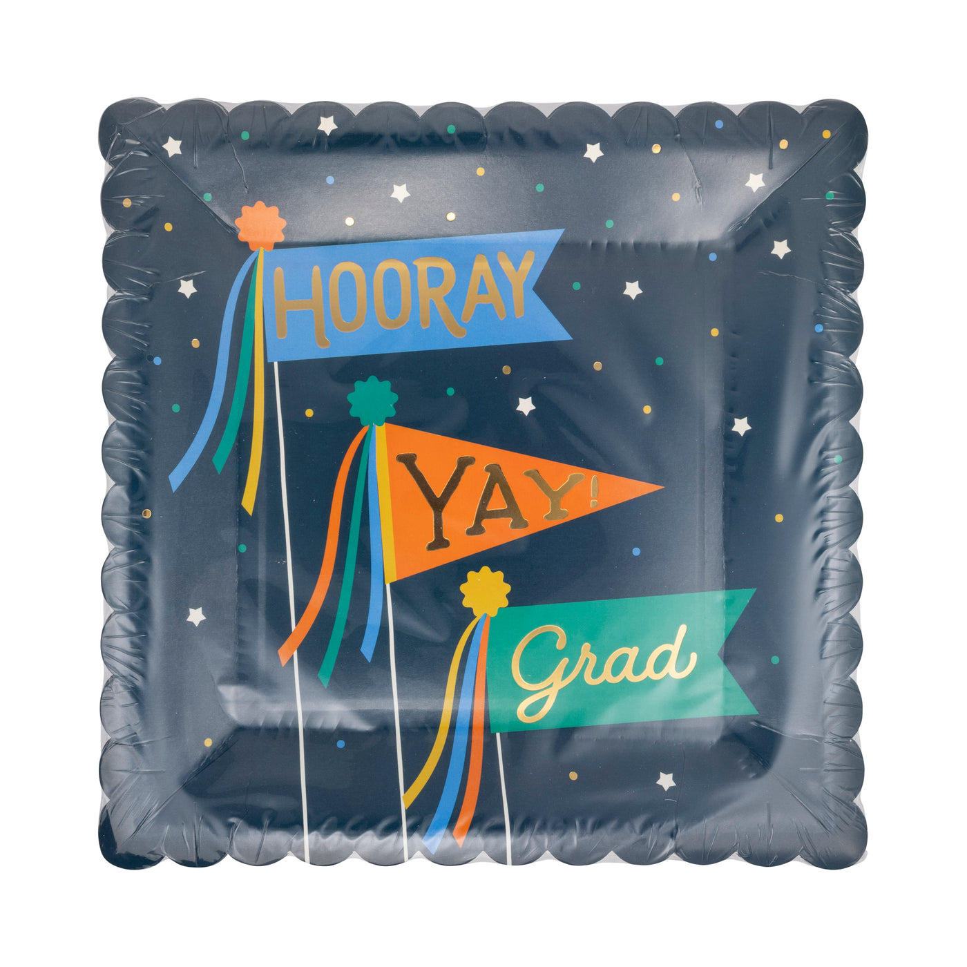 PLPL1094 - Hooray Grad Paper Plate