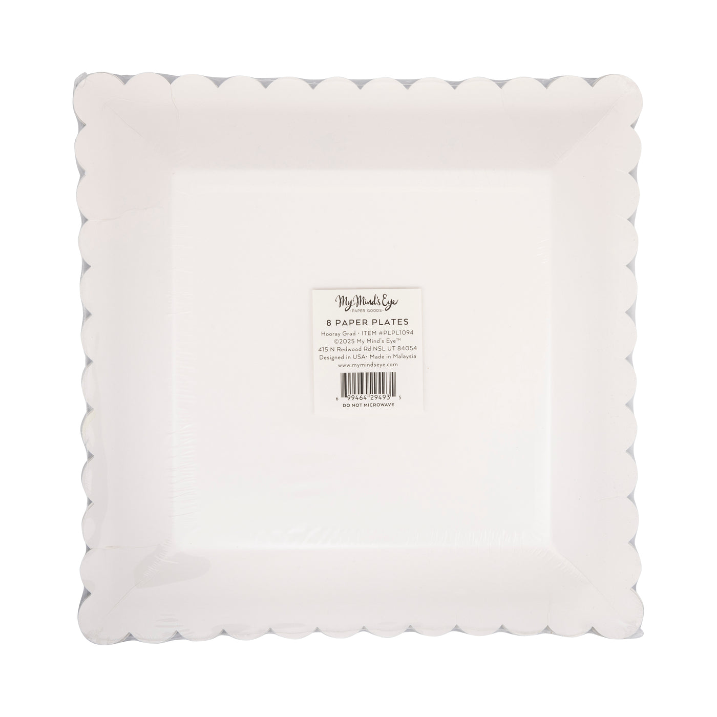 PLPL1094 - Hooray Grad Paper Plate