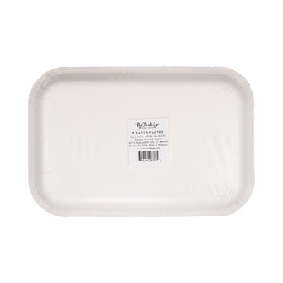 PLPL1171 - Paint Palette Shaped Paper Plate