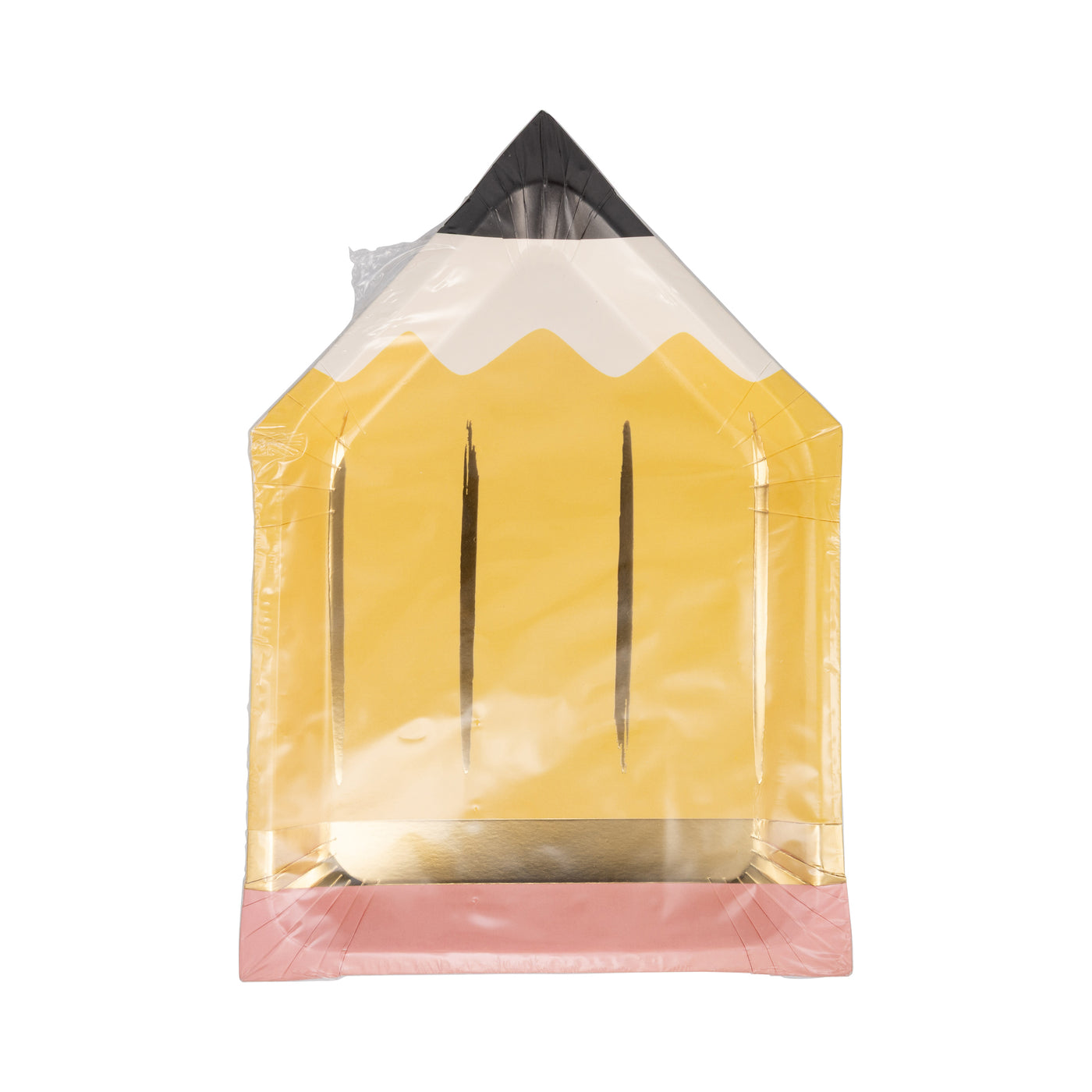 PLPL1174 - Pencil Shaped Paper Plate