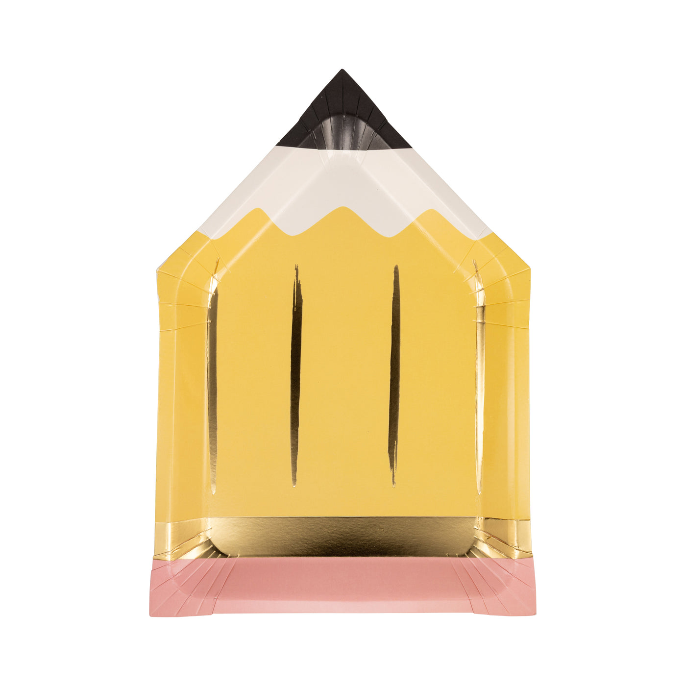 PLPL1174 - Pencil Shaped Paper Plate