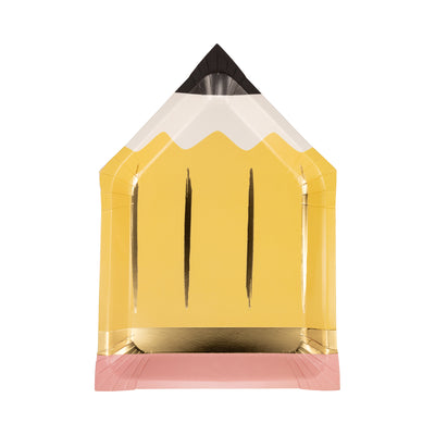 PLPL1174 - Pencil Shaped Paper Plate