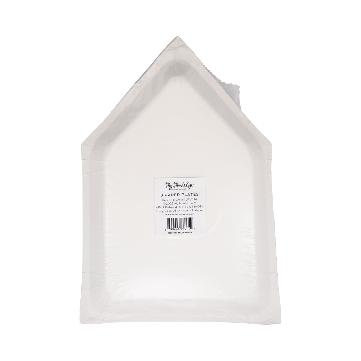 PLPL1174 - Pencil Shaped Paper Plate
