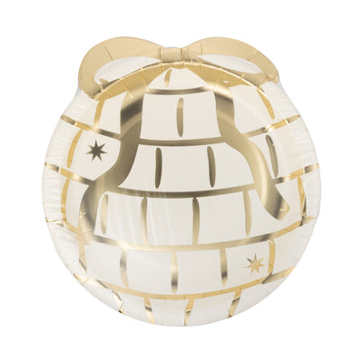 PLPL1843 - Disco Ball with Bow Shaped Plate