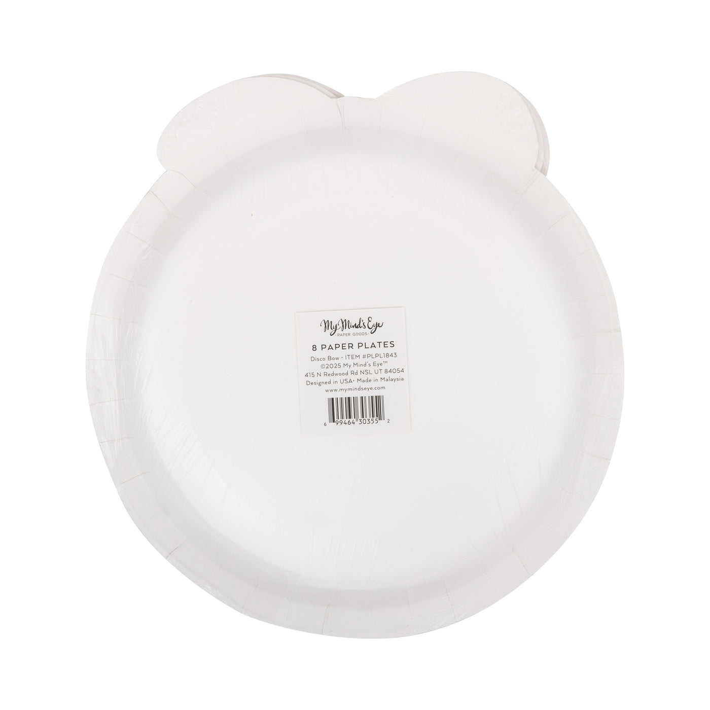 PLPL1843 - Disco Ball with Bow Shaped Plate