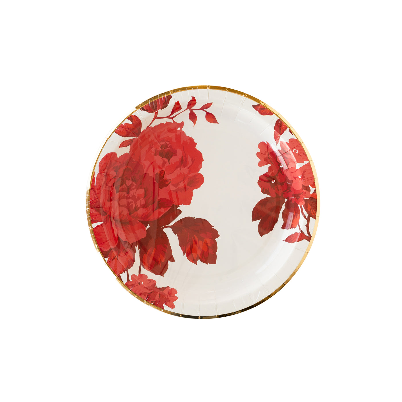 PLPL211 - Floral Paper Plate