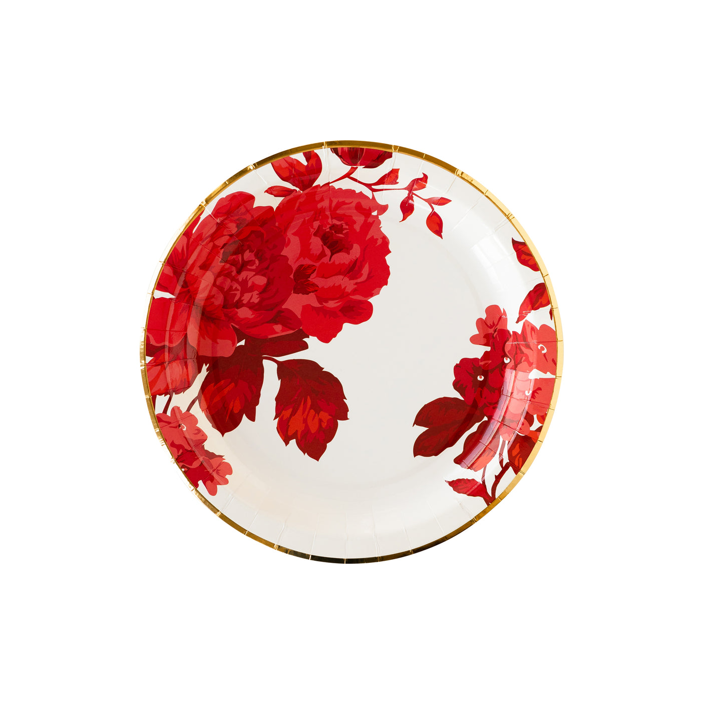 PLPL211 - Floral Paper Plate