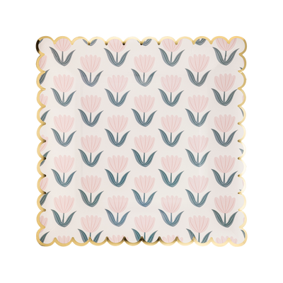 PLPL250 - Tulips Paper Plate
