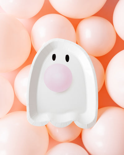 PLPL438 - Bubblegum Ghost Shaped Plate