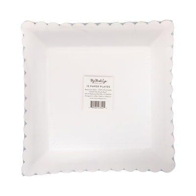PLPL440 - Watercolor Bats Plate