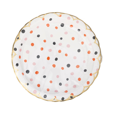 PLPL539 - Halloween Dots Plate