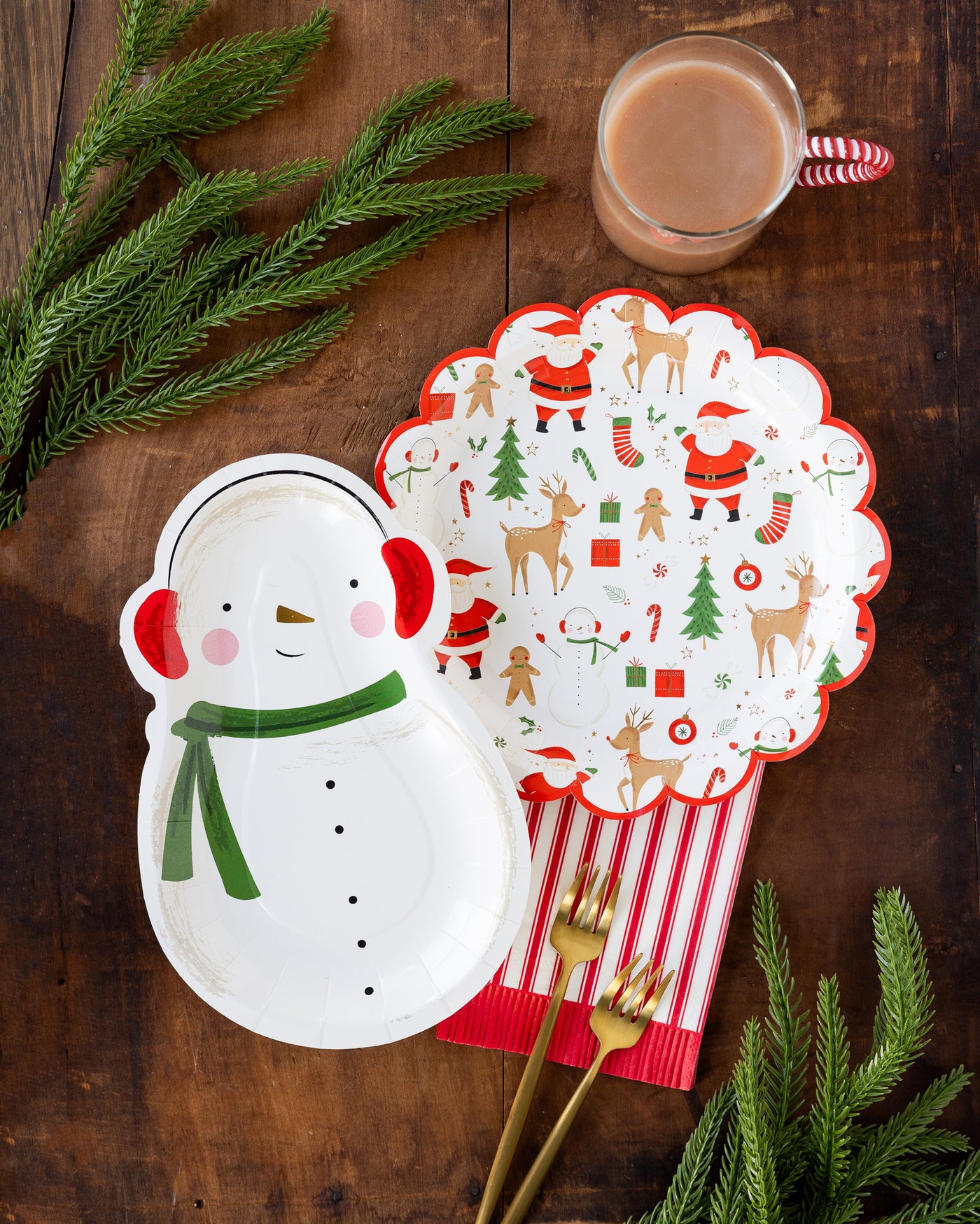 PLPL610 - Snowman Shaped Plate