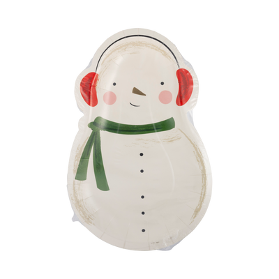 PLPL610 - Snowman Shaped Plate