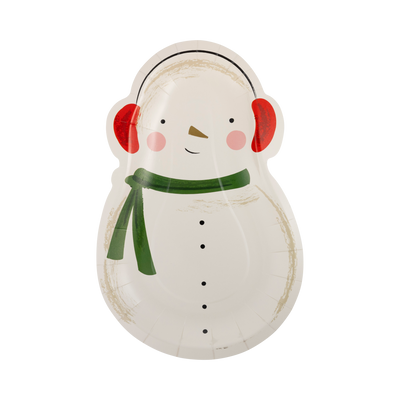 PLPL610 - Snowman Shaped Plate