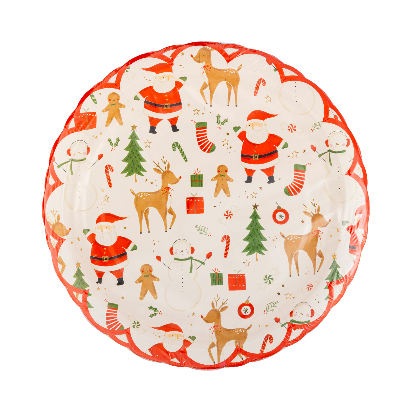 PLPL613 - Santa Icons Plate