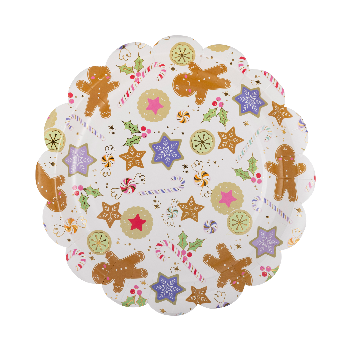 PLPL615 - Gingerbread Cookies Plate