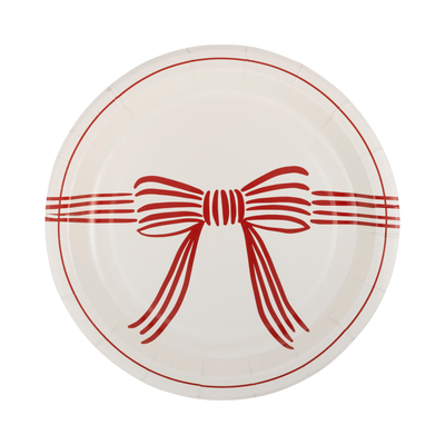 PLPL622 - Red Bow Plate